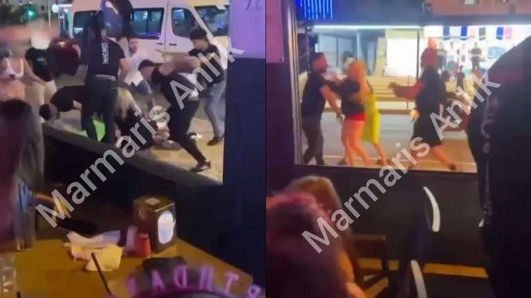 Τουρκία: Σοκαριστικό βίντεο - Πορτιέρηδες ξυλοκοπούν άγρια Βρετανίδες τουρίστριες έξω από εστιατόριο στον Μαρμαρά