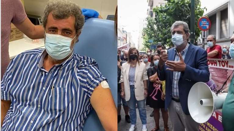 Πολάκης: Εμβολιάστηκε μέχρι και ο &quot;αρχηγός των ατάκτων&quot; ανεμβολίαστων του ΣΥΡΙΖΑ - Το τράβηξε βίντεο