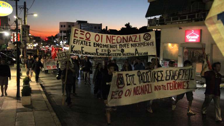Αντιδράσεις για την πανευρωπαΐκή φασιστική φιέστα στο Ηράκλειο - &quot;Οχι&quot; λέει το δημοτικό συμβούλιο - Αντιφασιστική συγκέντρωση