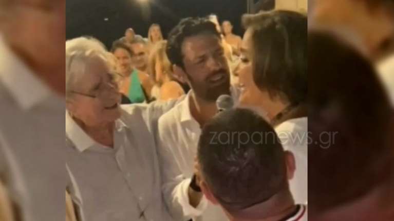 Χανιά: Ντόρα Μπακογιάννη και Κωνσταντίνος Αργυρός τραγουδούν μαζί Ξυλούρη [Βίντεο]