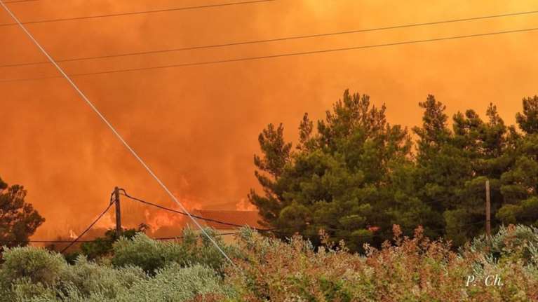 Φωτιά στη Ρόδο: Κάηκαν 7.000 στρέμματα δάσους - Μεγάλη καταστροφή στην Κοιλάδα των Πεταλούδων