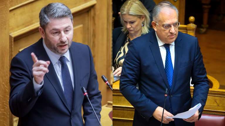 Κόντρα Θεοδωρικάκου - Ανδρουλάκη στη Βουλή για τα ασφάλιστρα: &quot;Το δικό σας ράβε-ξήλωνε κοστίζει πολύ ακριβά στον ελληνικό λαό&quot;