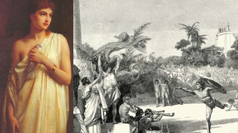 Ολυμπιακοί Αγώνες: Οι γυναίκες αποκλείονταν ακόμα και ως θεατές στην αρχαιότητα - Η ιστορία της Καλλιπάτειρας