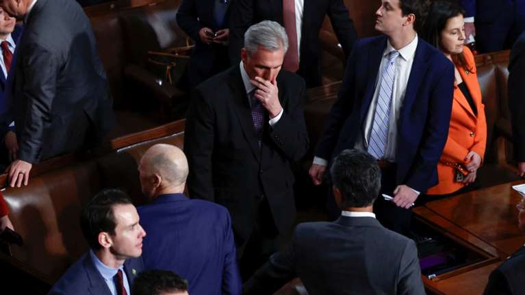 ΗΠΑ: Παρατείνεται το αδιέξοδο στη Βουλή των Αντιπροσώπων - Έξι άκαρπες ψηφοφορίες, &quot;ανταρσία&quot; τραμπικών βουλευτών