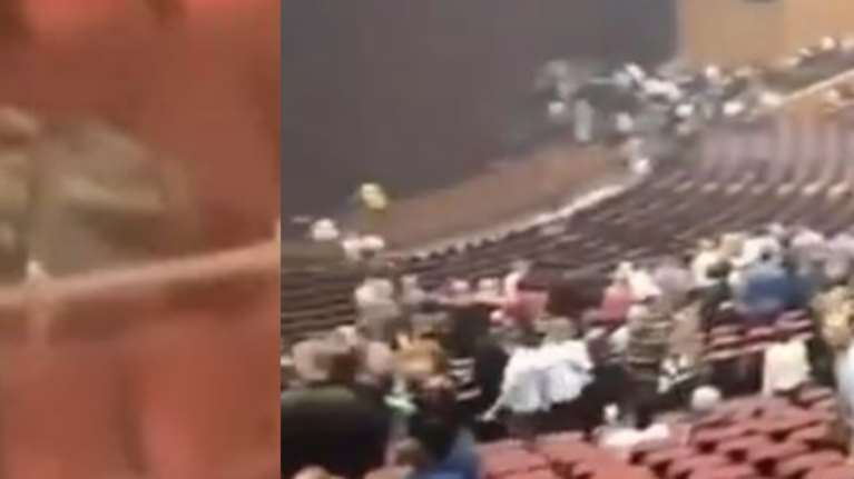 Μόσχα: Εικόνες φρίκης - Η στιγμή που οι ένοπλοι εισβάλουν στο αμφιθέατρο και πυροβολούν αδιακρίτως [Βίντεο]