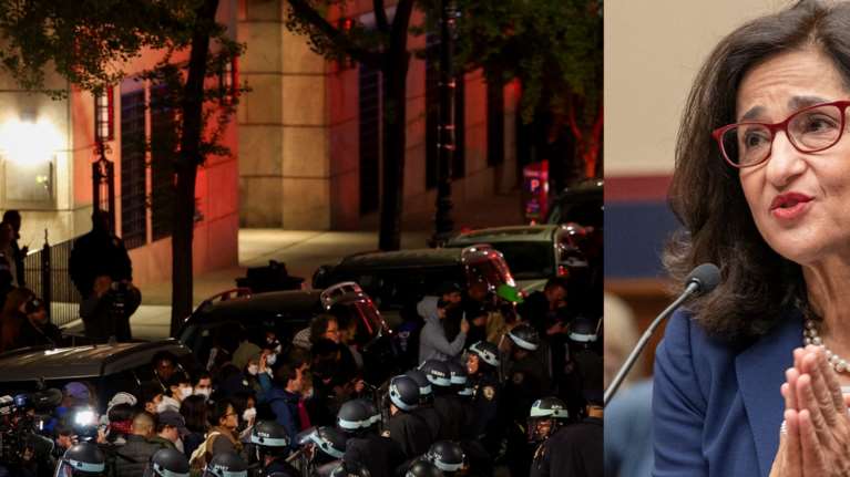 Πανεπιστήμιο Κολούμπια: Πρόταση μομφής κατά της προέδρου από καθηγητές γιατί κάλεσε την αστυνομία για τους διαδηλωτές