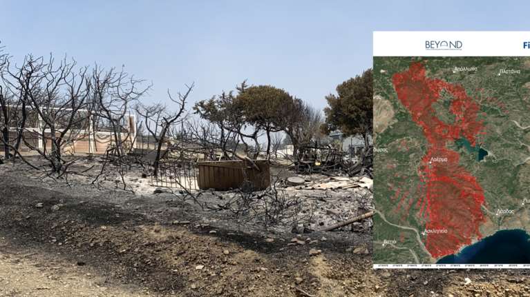 Ρόδος: Σοκάρει ο πρώτος δορυφορικός απολογισμός - Κάηκαν πάνω από 107.000 στρέμματα, το 12% είναι Natura