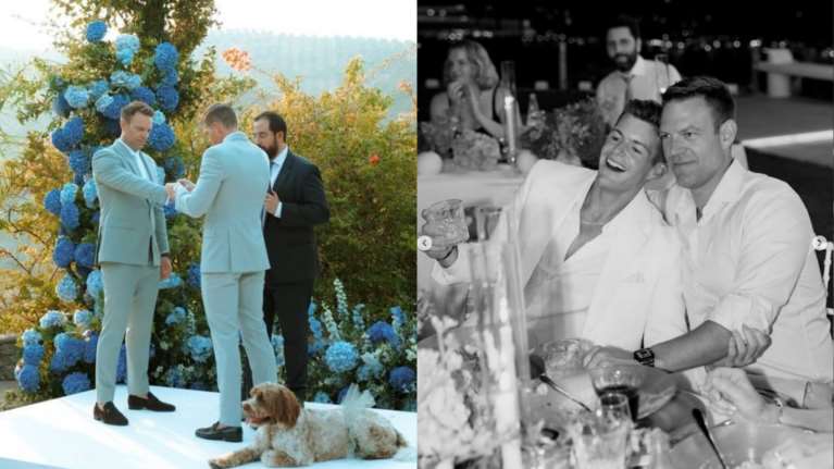 Στέφανος Κασσελάκης: Για πρώτη φορά αδημοσίευτες φωτογραφίες από τον γάμο με τον Τάιλερ Μακμπέθ