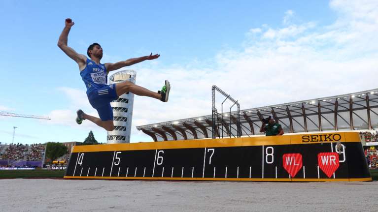 Ασημένιος ο Τεντόγλου στο Όρεγκον - Στο τελευταίο άλμα του &quot;έκλεψε&quot; το χρυσό ο Κινέζος Γουάνγκ [βίντεο]