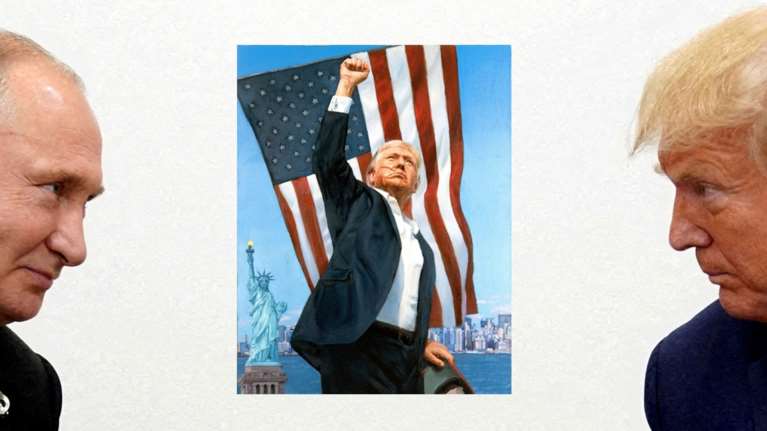 Το πορτρέτο που έκανε δώρο στον Τραμπ ο Πούτιν - "Έφερε πιο κοντά Ρωσία και ΗΠΑ" λέει ο δημιουργός του