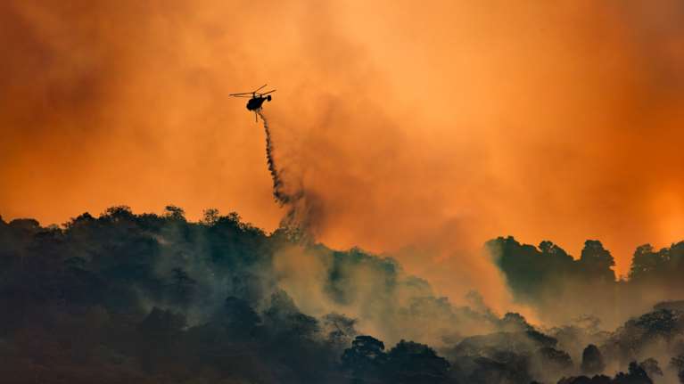Εύβοια: Ξέσπασε φωτιά στην Αιδηψό