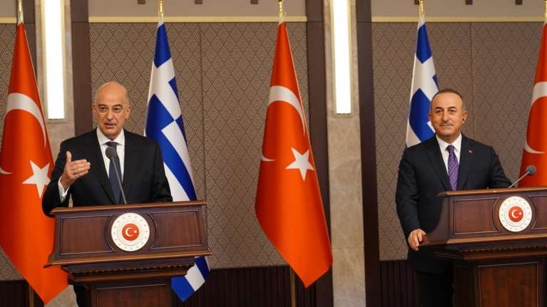 Τηλεδιάσκεψη Δένδια με τους ΥΠΕΞ της ΕΕ - Τους ενημέρωσε για τον καβγά με τον Τσαβούσογλου στην Άγκυρα