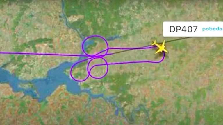 Απίθανο: &quot;Φαλλική&quot; διαμαρτυρία στη Ρωσία - Πιλότοι σχημάτισαν... πέος στον ουρανό