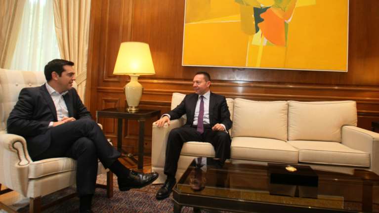 Συνάντηση του Αλέξη Τσίπρα με τον κεντρικό τραπεζίτη Γιάννη Στουρνάρα - Ποιοι θα τον συνοδεύουν
