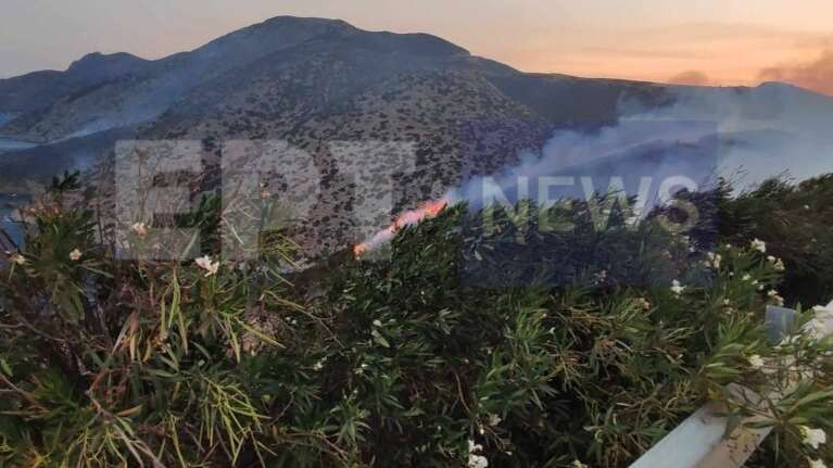 Xωρίς ενεργό μέτωπο η φωτιά στους Φούρνους Ικαρίας: Μάχη με διάσπαρτες εστίες [εικόνες - βίντεο]