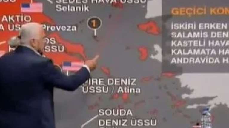 &quot;Στριμώχνονται&quot; για μια θέση στα κανάλια οι αναλυτές του Ερντογάν: Νέο παραλήρημα για τα νησιά του Αιγαίου [Βίντεο]