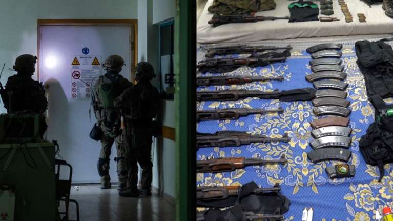 Γάζα: "Τα όπλα της Χαμάς που βρήκαμε στο νοσοκομείο Αλ Σίφα" - Βίντεο από τον Ισραηλινό Στρατό