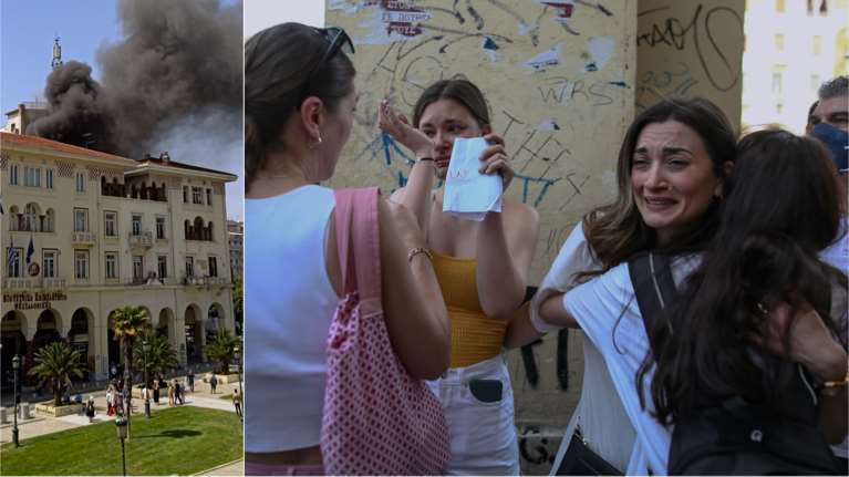 Φωτιά στη Θεσσαλονίκη: Διασωλήνωσαν δύο άτομα μέσα στο ασθενοφόρο - Νοσηλεύονται ακόμη εννέα, ανάμεσά τους παιδιά