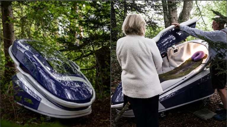 Σάλος για τον πρώτο θάνατο με την &quot;κάψουλα αυτοκτονίας&quot; στην Ελβετία: Ποινική έρευνα και πολλές συλλήψεις