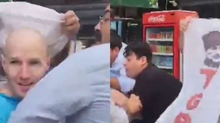 Απίστευτες εικόνες στη Σμύρνη: Τούρκοι εθνικιστές επιτέθηκαν σε Αμερικανούς στρατιώτες - "Γυρίστε σπίτι σας" [βίντεο]