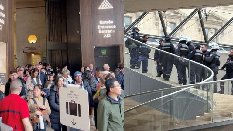 Έλληνες στο Λούβρο: &quot;Τη μια στιγμή βλέπαμε τη Μόνα Λίζα και την άλλη μας έλεγαν να φύγουμε&quot;