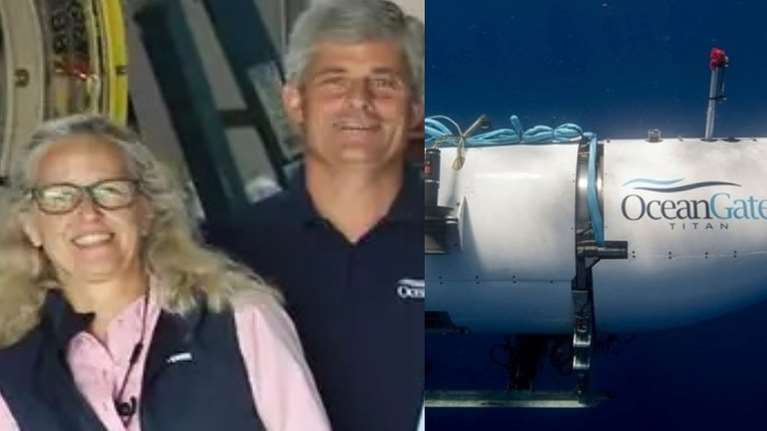 Ναυάγιο Titan: &quot;Τι ήταν αυτό το χτύπημα;&quot; - Η στιγμή που η σύζυγος του ιδιοκτήτη καταλαβαίνει ότι κάτι δεν πάει καλά [βίντεο]