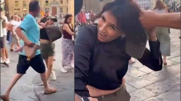 Νέα μέθοδος αντιμετώπισης πορτοφολάδων: Τουρίστας άρπαξε από τα μαλλιά την κλέφτρα της τσάντας της γυναίκας του [βίντεο]