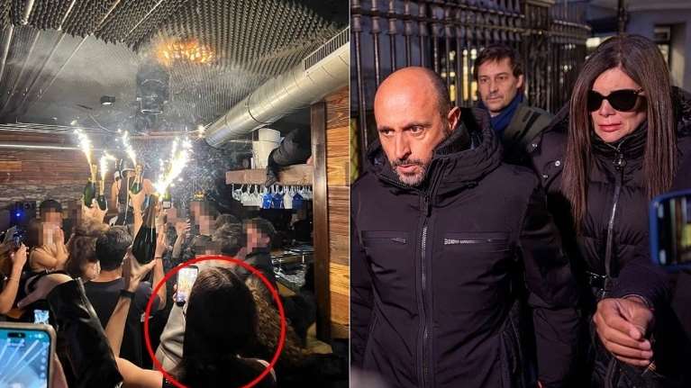 Νέο ντοκουμέντο από την Πρωτοχρονιά στο Κραν Μοντανά: Η ιδιοκτήτρια βγάζει βίντεο ενώ το ταβάνι αρπάζει φωτιά