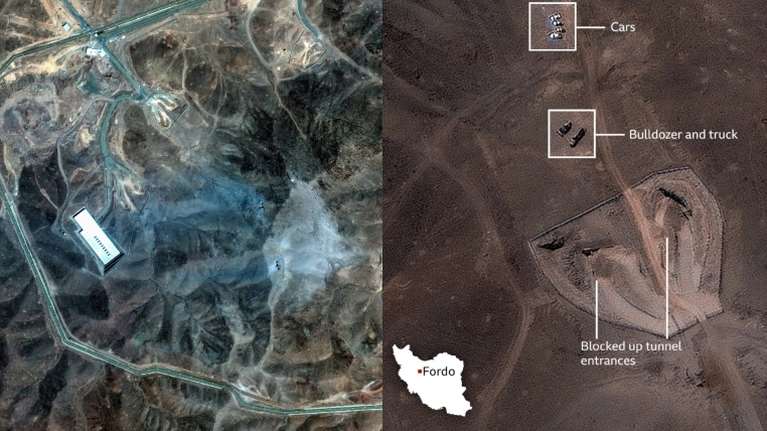 Αποκαλυπτικές δορυφορικές εικόνες από τις πυρηνικές εγκαστάσεις του Ιράν: Εργάζονται πυρετωδώς για να λειτουργήσουν ξανά