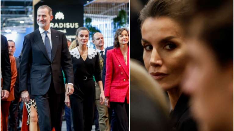 Με μαυρόασπρα στην Ισπανία η Λετίσια: Το πένθιμο πρωινό look της και ο λόγος που απέφυγε το δείπνο μετά την κηδεία του τέως