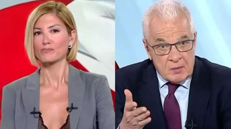Τα "νεύρα" της Ράνιας Τζίμα με τον Γιάννη Πρετεντέρη στο κεντρικό δελτίο: Σε ποιον αναφέρεσαι; [βίντεο]