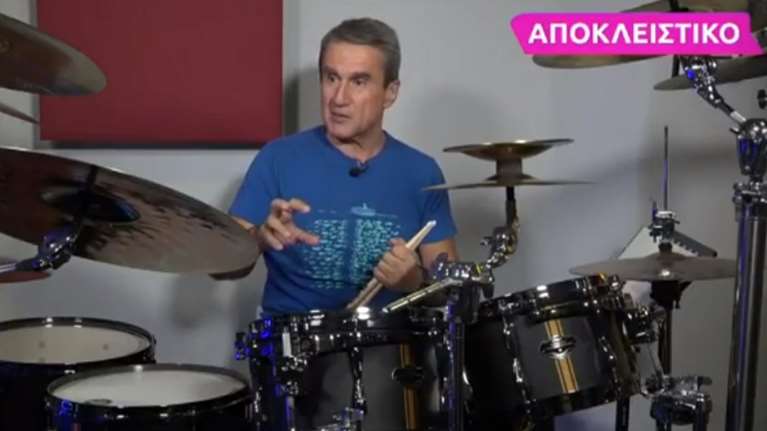 Ο Ανδρέας Λοβέρδος παίζει ντραμς και δηλώνει: Εχω τις ικανότητες να γίνω πρωθυπουργός και μπορώ [βίντεο]