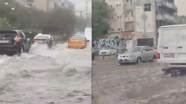 Καταιγίδα χτυπάει τη Θεσσαλονίκη: Ποτάμια οι κεντρικοί δρόμοι [βίντεο]