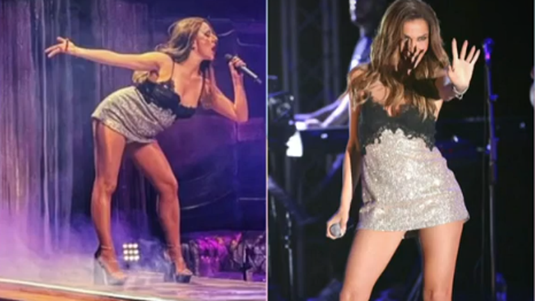 Δέσποινα Βανδή: Έντυσε με παλιά της φόρεματα ηθοποιούς στην παράσταση του Μπισμπίκη