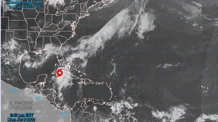 Ενισχύεται η καταιγίδα Έλσα: Πλησιάζει στην Κούβα