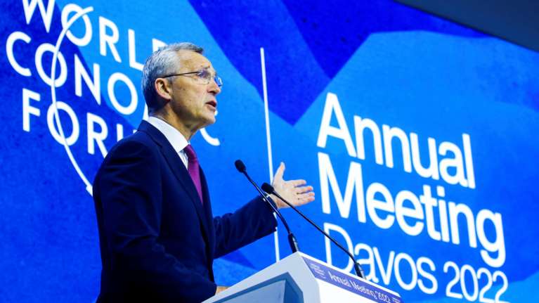 Φιλοτουρκική ομιλία Στόλτενμπεργκ στο Νταβός: &quot;Ξεχωριστός σύμμαχος, σημαντική η θέση της για το ΝΑΤΟ&quot;