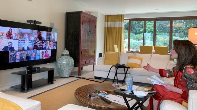 Γιάννα Αγγελοπούλου: &quot;Νέοι ήρωες του &#39;21&quot; αυτοί που δίνουν τη μάχη εναντίον του Covid-19