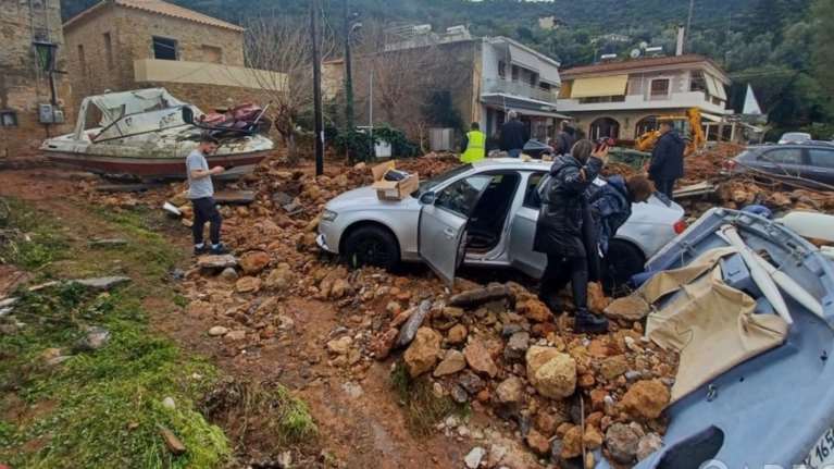 Σε κατάσταση έκτακτης ανάγκης οι Κιτριές λόγω των μεγάλων καταστροφών - &quot;Δεν έχει τελειώσει ακόμα η κακοκαιρία&quot;