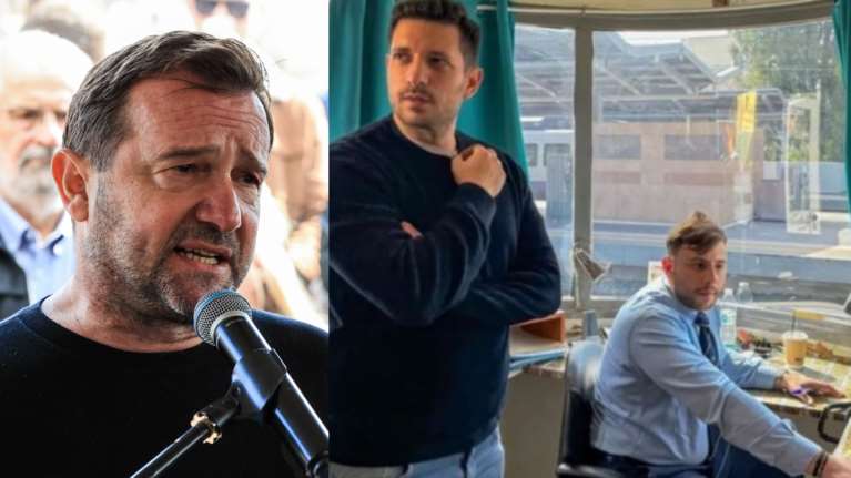 Πλακιάς για την επίσκεψη Κυρανάκη στον Σταθμό Λάρισας: &quot;Ο φραπές στη θέση του και οι ράγες το ίδιο - Όλα τα άλλα άφαντα&quot;