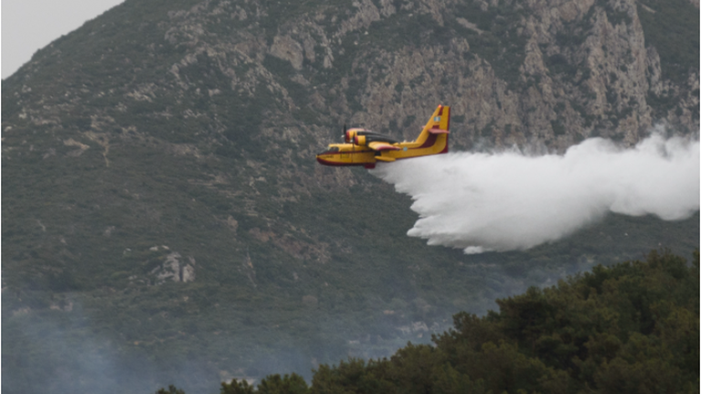 Σάμος: Σε εξέλιξη πυρκαγιά σε δασική έκταση - Καναντέρ και επίγειες δυνάμεις επιχειρούν στην κατάσβεση [βίντεο]