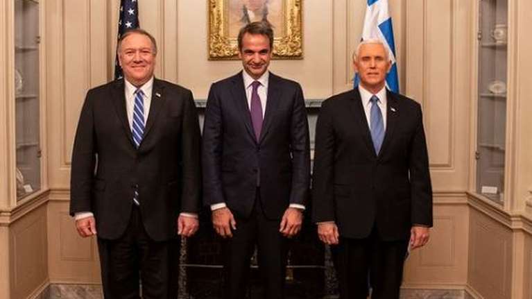 Ο Πομπέο αποχαιρετά με φωτογραφία τον "φίλο και σύμμαχο" Κυριάκο Μητσοτάκη