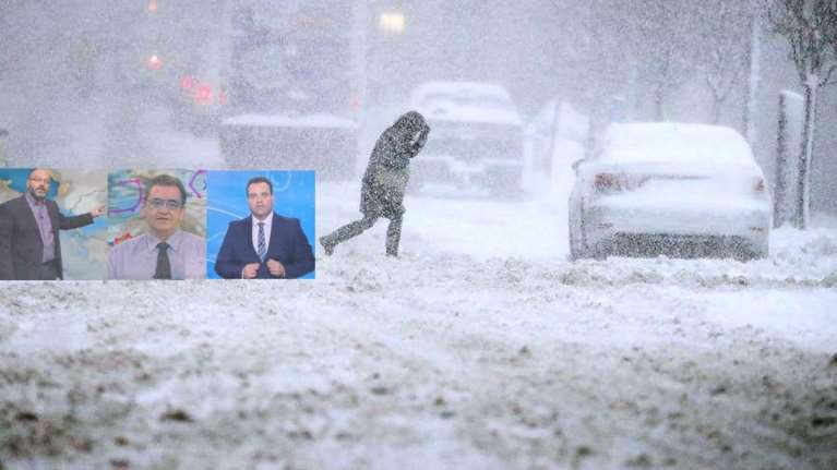 Έκτακτο δελτίο καιρού βγάζει η ΕΜΥ: Πυκνές χιονοπτώσεις στην Αττική από την Κυριακή, χιόνια και στην Αθήνα