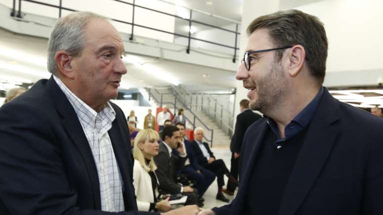 Καραμανλής, Ανδρουλάκης, Λοβέρδος στην παρουσίαση του βιβλίου για τον Γιάννη Ιωαννίδη