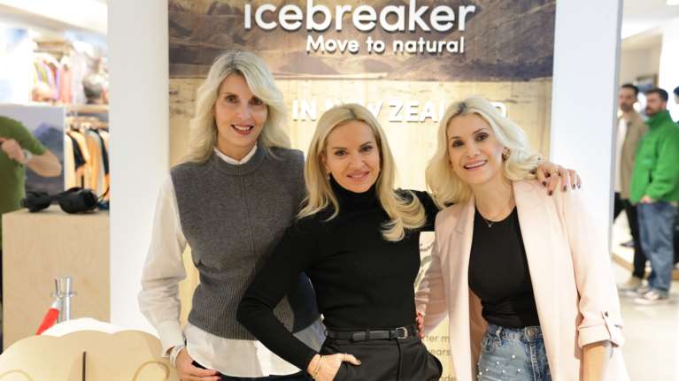 H Ιcebreaker για πρώτη φορά στην Ελλάδα στο πολυκατάστημα attica City Link!