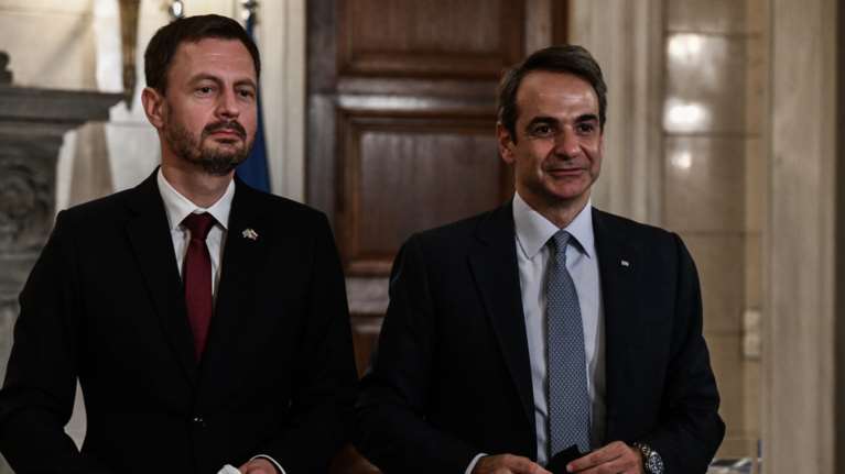 Μητσοτάκης σε Σλοβάκο πρωθυπουργό: Η συμφωνία με την Γαλλία βήμα ενδυνάμωσης του αυτόνομου δρόμου της Ευρώπης