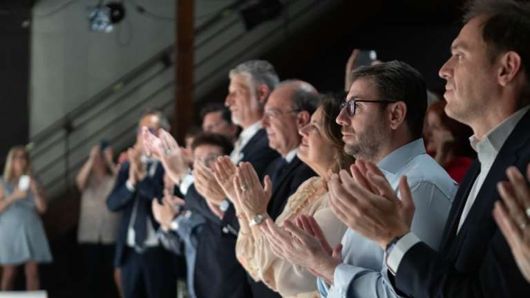 Ο Νίκος Ανδρουλάκης στην παράσταση  "Μήδεια" του Teatro Patologico