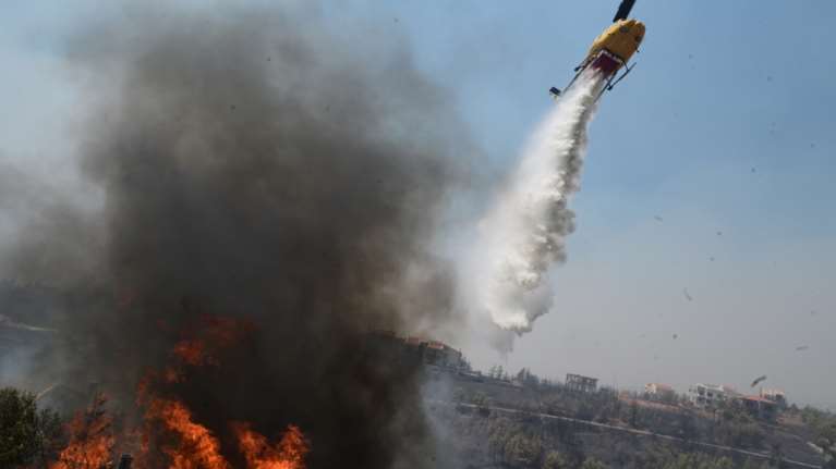Πυρκαγιά στο Καπανδρίτι – Μεγάλη κινητοποίηση της πυροσβεστικής