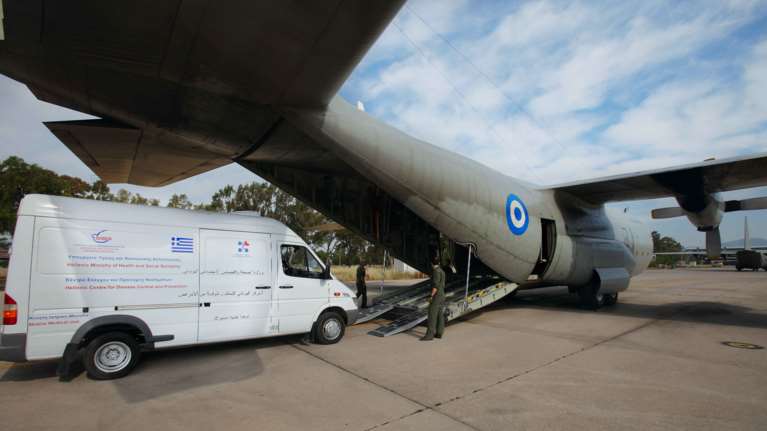 Ετοιμο να απογειωθεί C-130 για τη Βηρυτό -Μεταφέρει ομάδα της ΕΜΑΚ