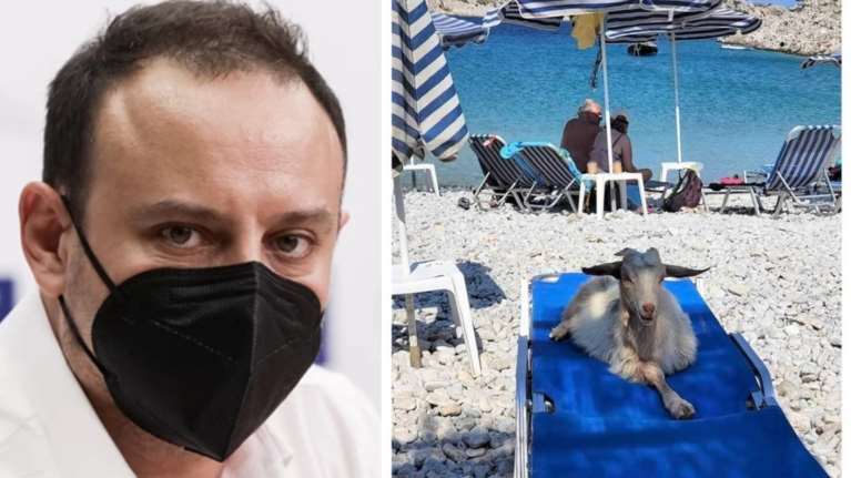 Η χιουμοριστική ανάρτηση Μαγιορκίνη: Όταν κατσίκια αράζουν στις ξαπλώστες, η επόμενη υποπαραλλαγή θα λέγεται &quot;Μπε&quot;