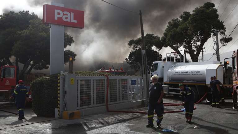 Κηφισιά: Πώς ξεκίνησε η φωτιά στο εργοστάσιο με τα μαγειρικά σκεύη